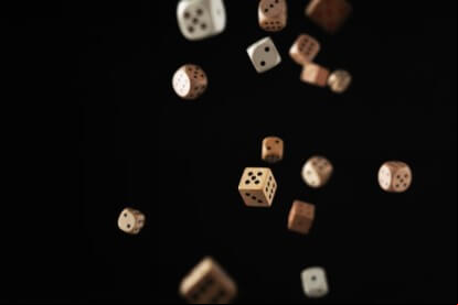 Dice background image